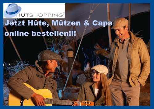 Unser HUT-Partner: Hutshopping.de! Hüte, Mützen & Caps online bei Hutshopping.de!