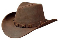 Aus Leder gefertigte Cowboyhüte! Lederhut, Western, Herrenlederhut, Lederhüte, Charles Bronson